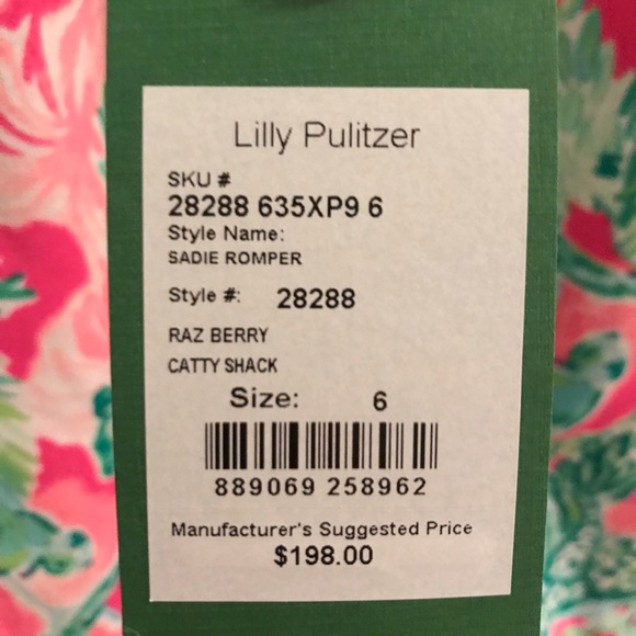 New Lily Pulitzer Romper!! - Picture 2 of 3